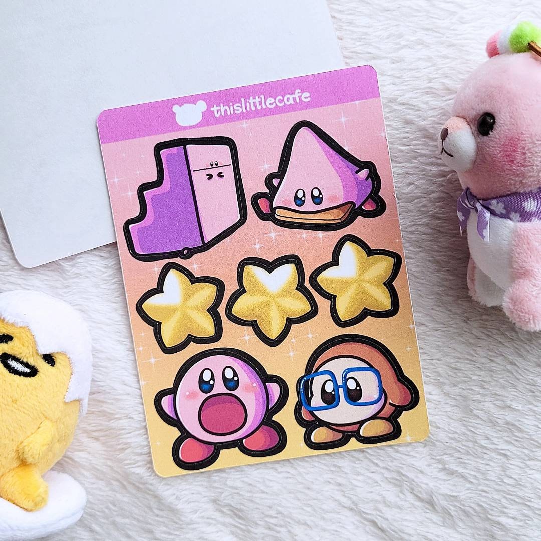 Poyo Shapes Sticker Sheet
