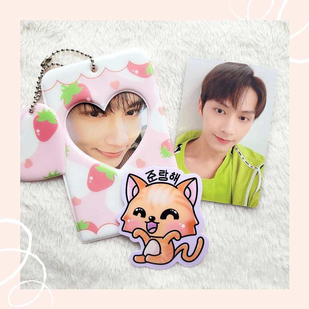 Jun Cat Die Cut Sticker
