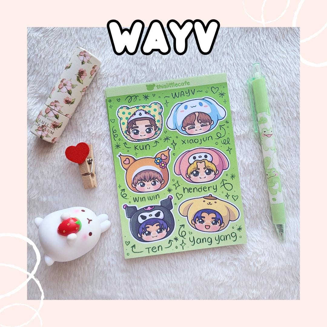 NCT Units Sticker Sheets