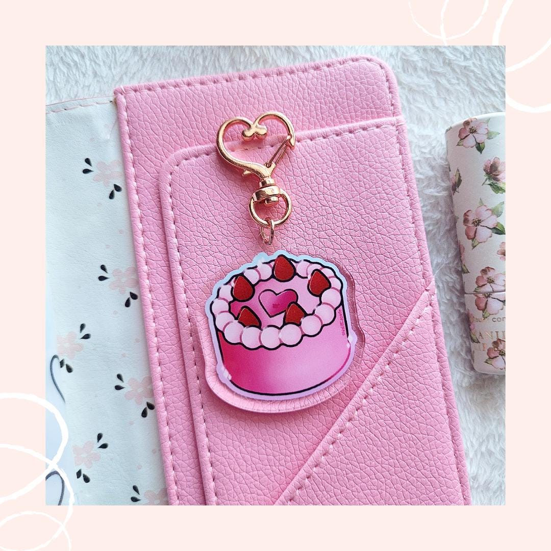 Strawberry Shortcake Acrylic Keychain