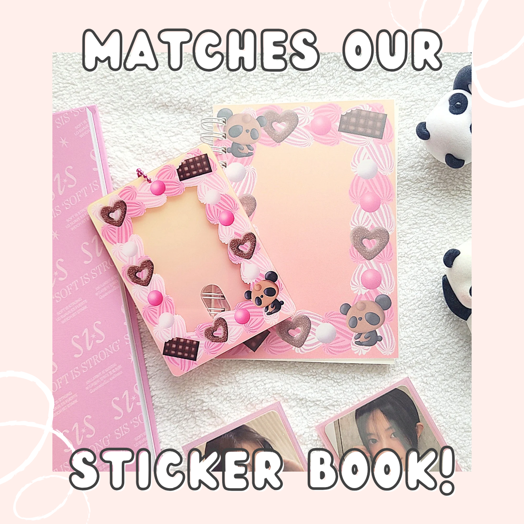 Cake Acrylic Photocard Holder (Keychain)