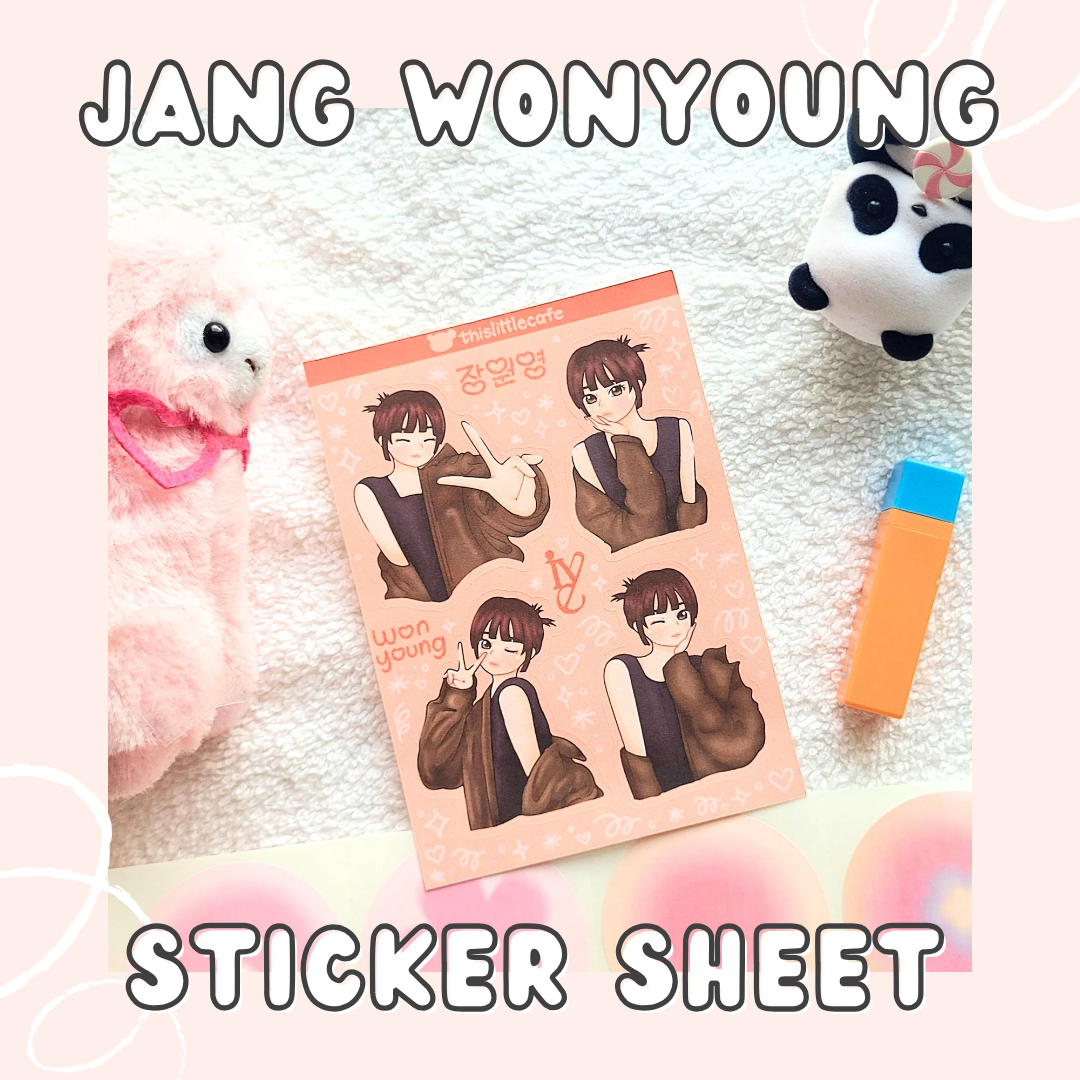 Wonyoung Sticker Sheet