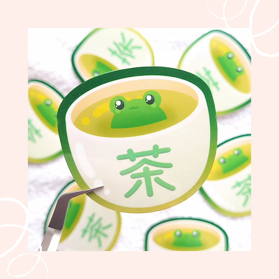 ThePalee Tea Die Cut Sticker