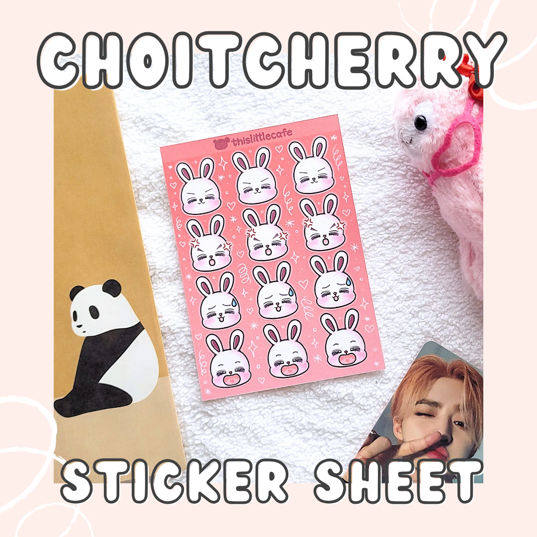 S.Coups (Choitcherry) Sticker Sheet
