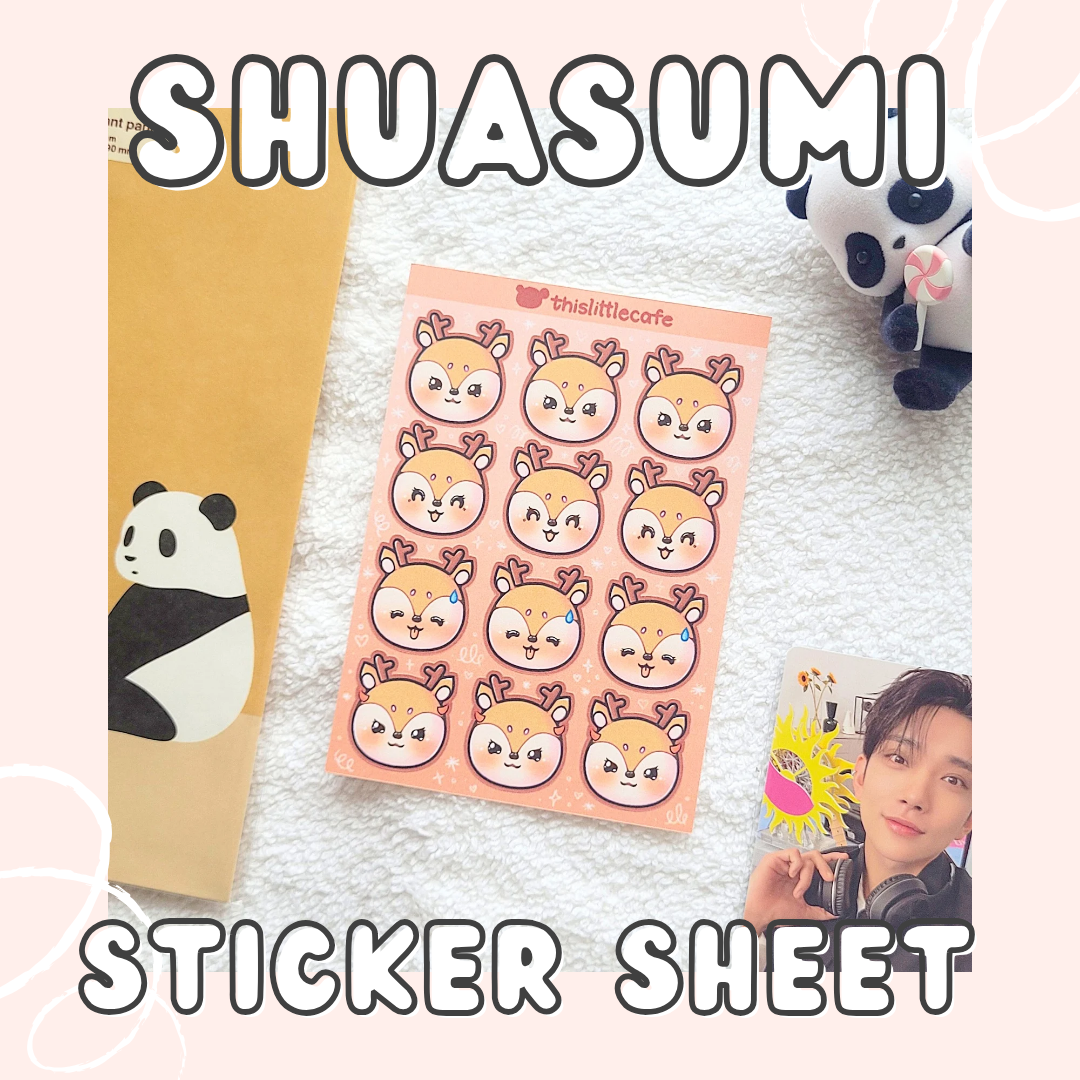 Joshua (Shuasami) Sticker Sheet
