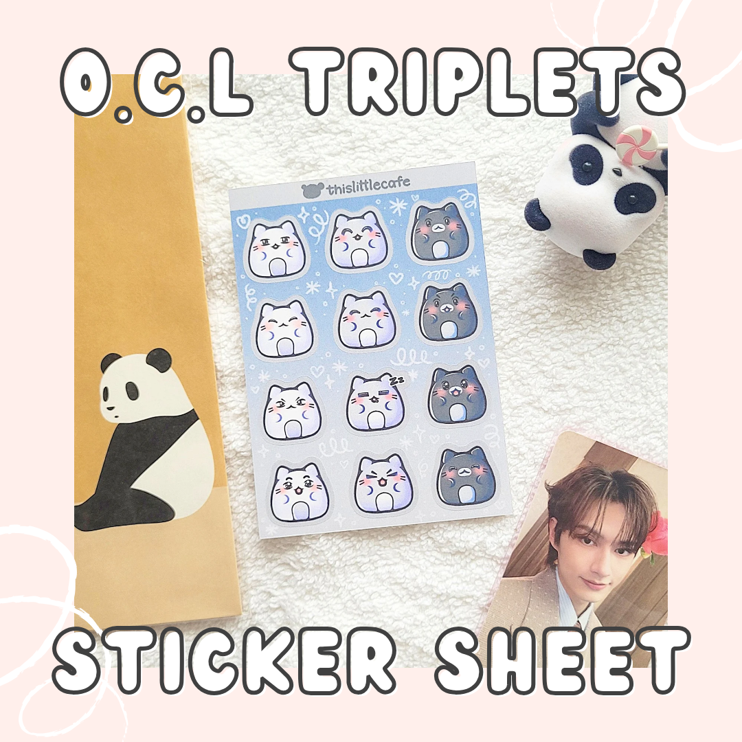 Jun (OCL) Sticker Sheet