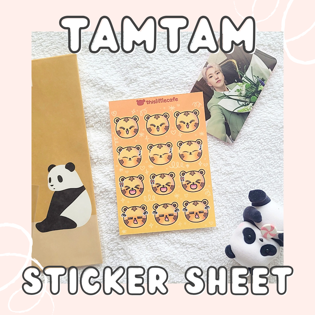 Hoshi (Tam Tam) Sticker Sheet