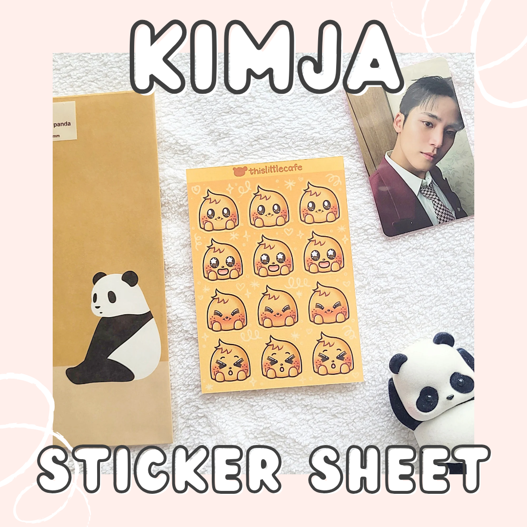 Mingyu (Kimja) Sticker Sheet