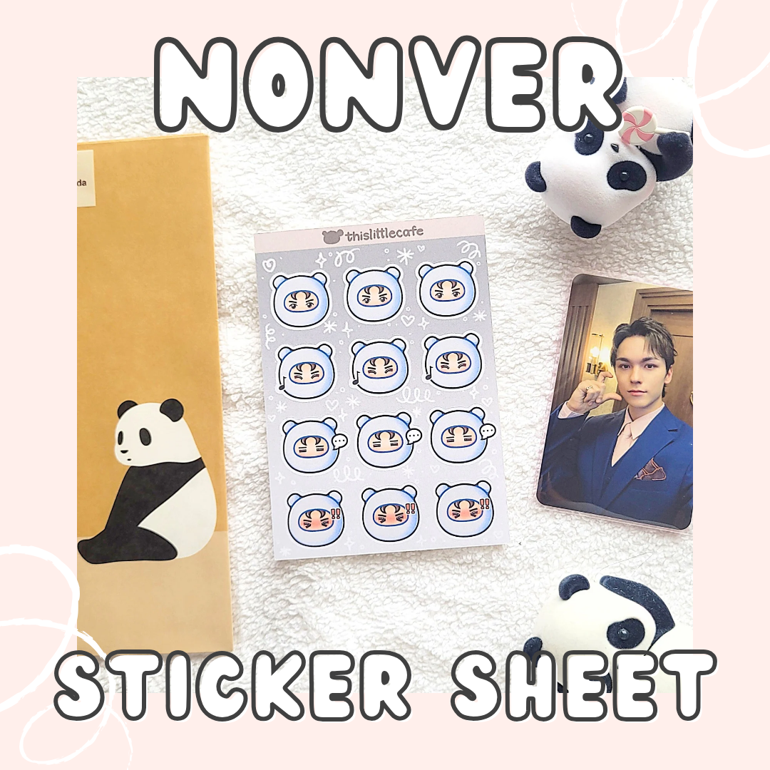 Vernon (Nonver) Sticker Sheet