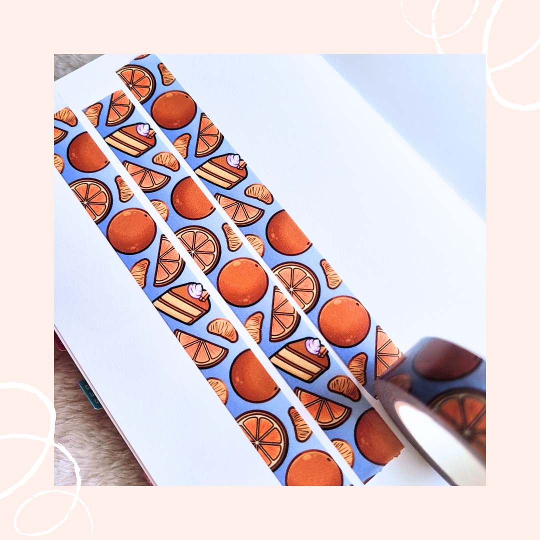Oranges Washi Tape