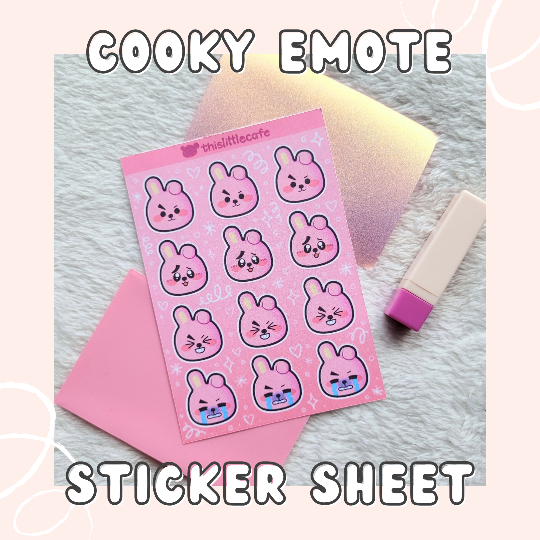 Jungkook (Cooky) Sticker Sheet