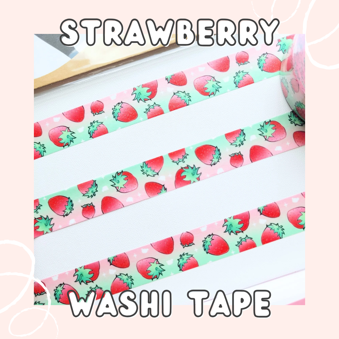 Strawberry Washi Tape
