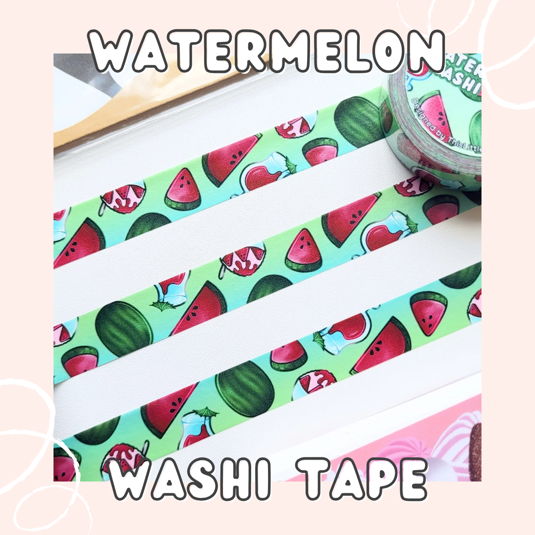Watermelon Washi Tape