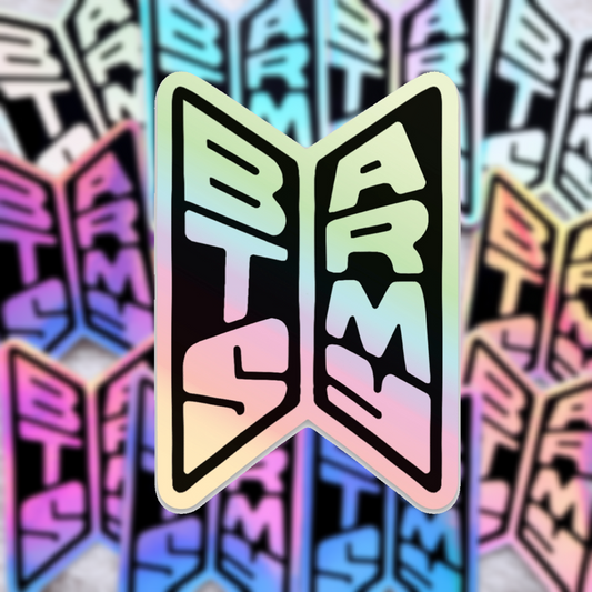 Holographic BTS Army Sticker