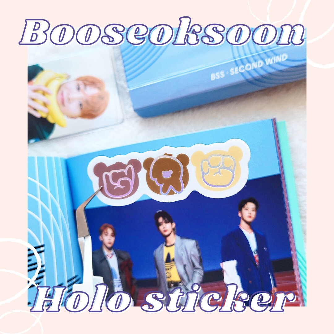 BSS (Booseoksoon) Holographic Hands Sticker