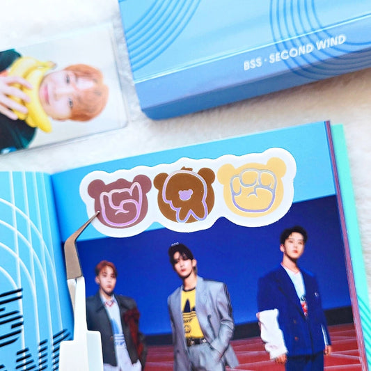 BSS (Booseoksoon) Holographic Hands Sticker