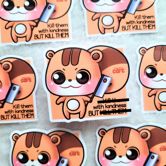 Ateez Meme Clear Stickers