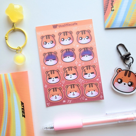 Hongjoong (Jjoongrami) Sticker Sheet