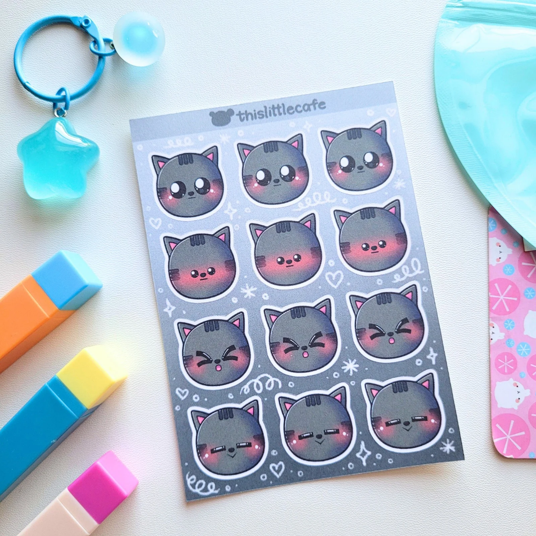 Taehyun (Dago nyang) Sticker Sheet