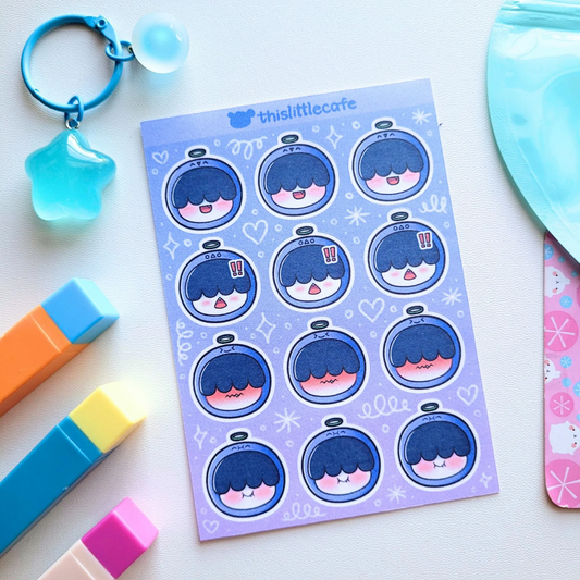 Huening Kai (Hhm Nyaring) Sticker Sheet