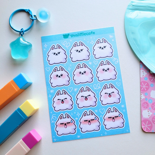 Soobin (Choi Yongmyong) Sticker Sheet