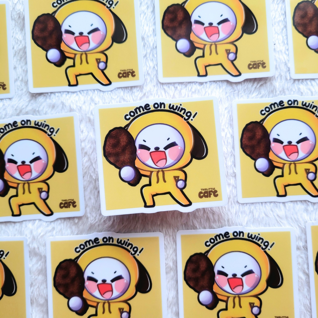 Bts Meme Clear Stickers