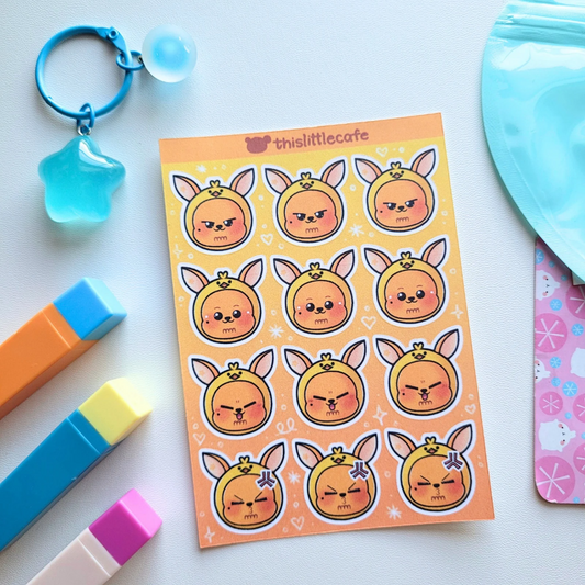 Yeonjun (HwangChoon) Sticker Sheet