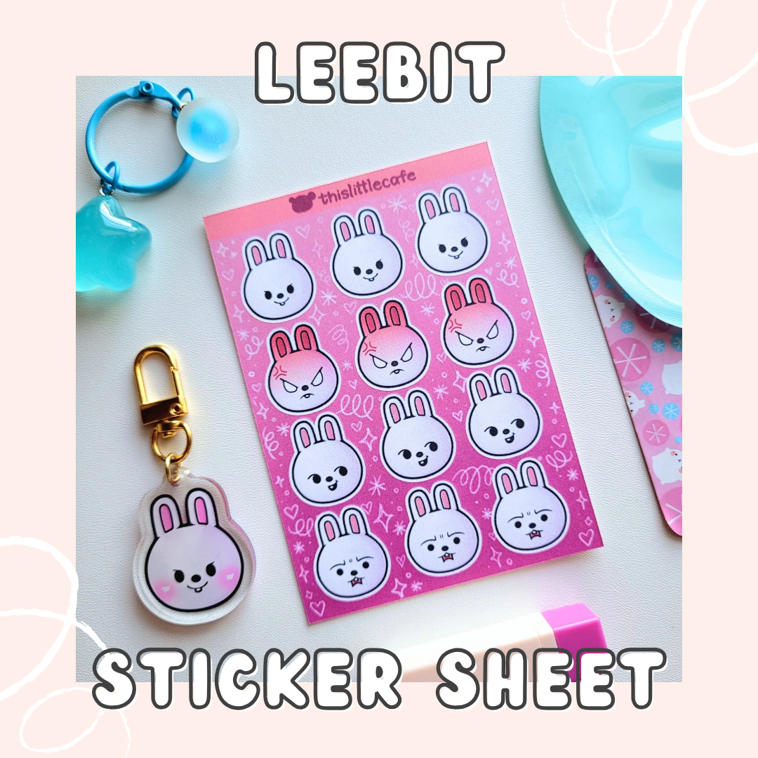 Leebit (Lee Know) Sticker Sheet