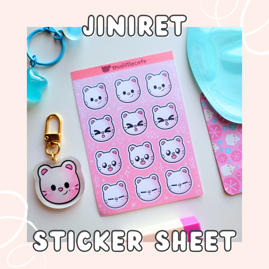 Jiniret (Hyunjin) Sticker Sheet