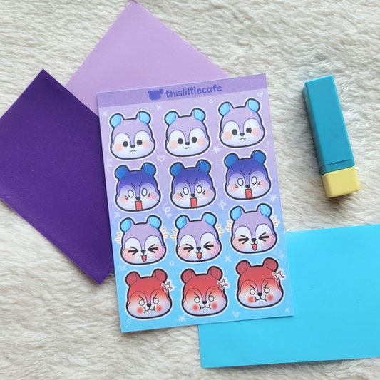J-Hope (Mang) Sticker Sheet