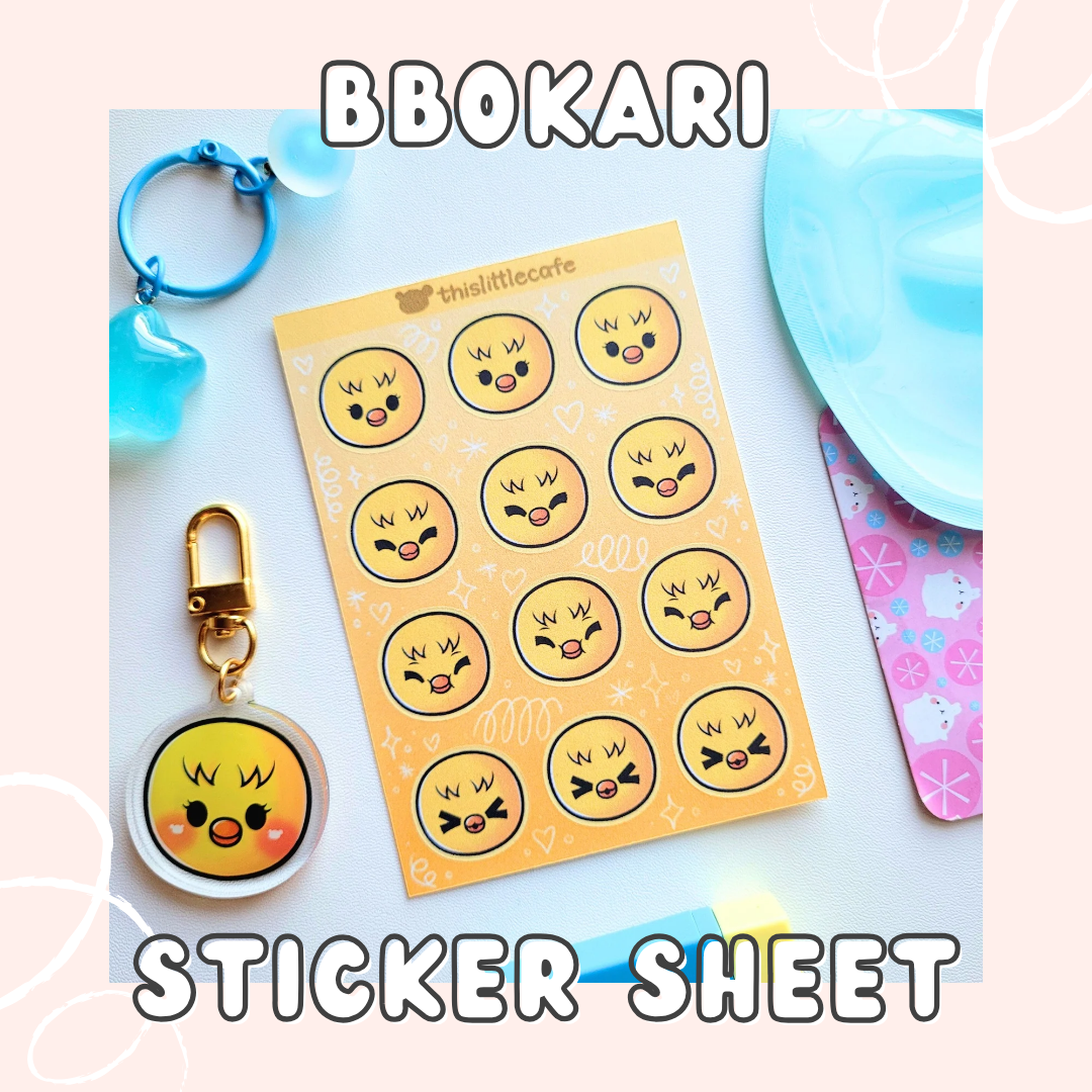 Bbokari (Felix) Sticker Sheet