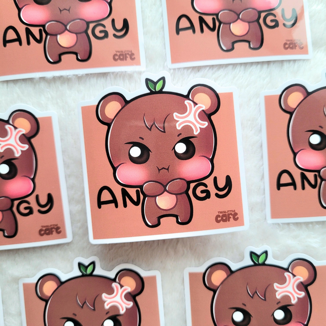 Ateez Meme Clear Stickers