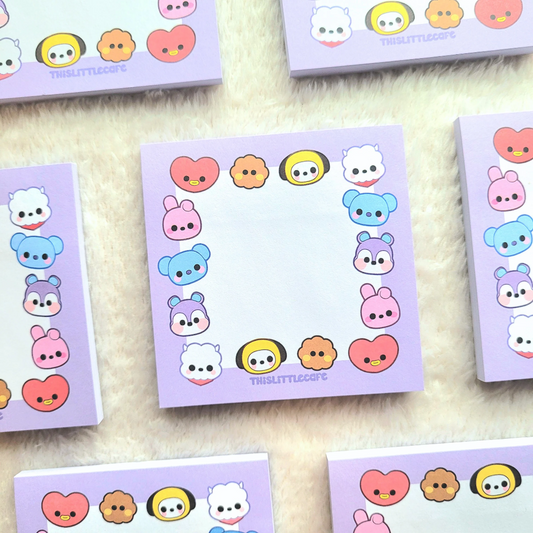 BTS Sticky Notes