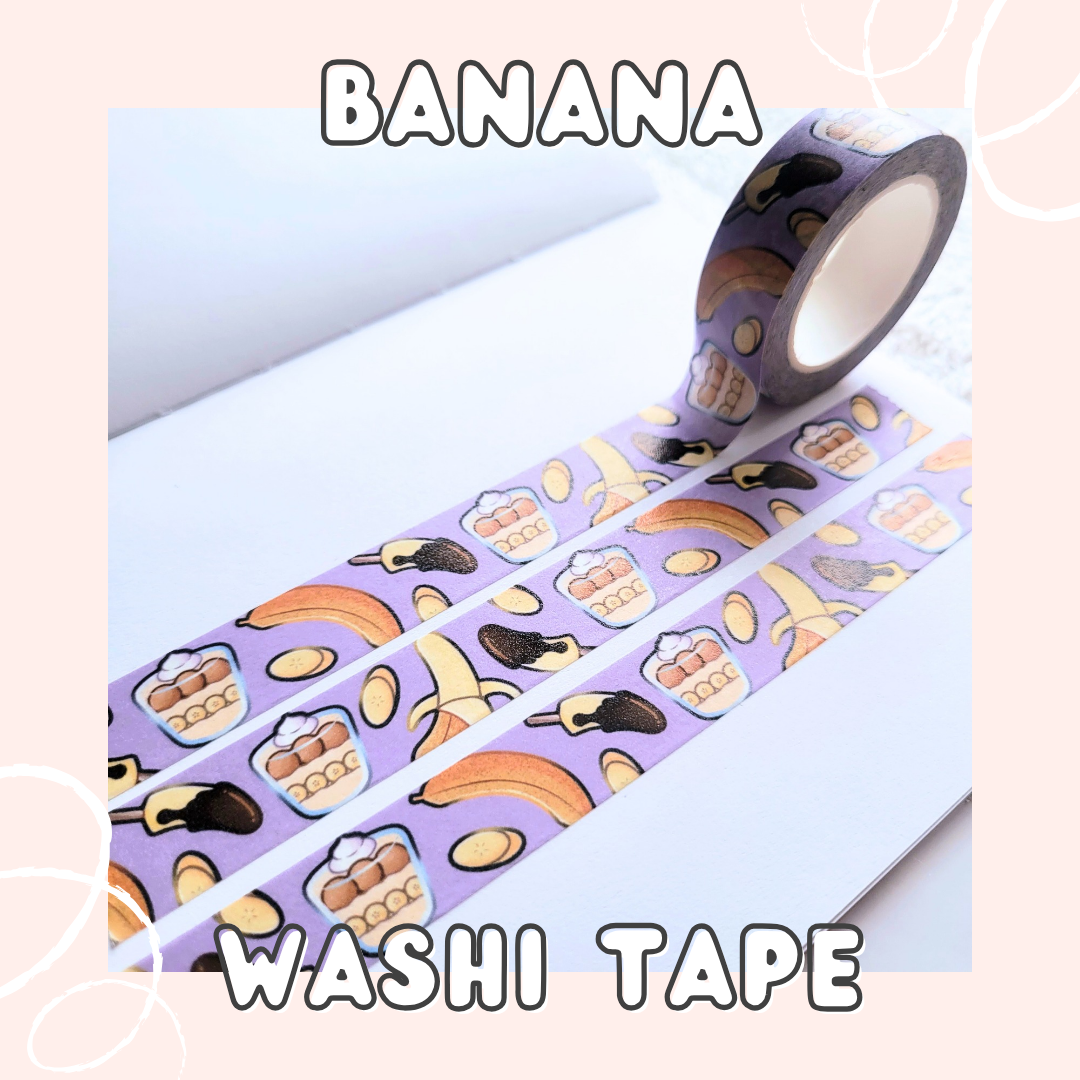 Banana Washi Tape