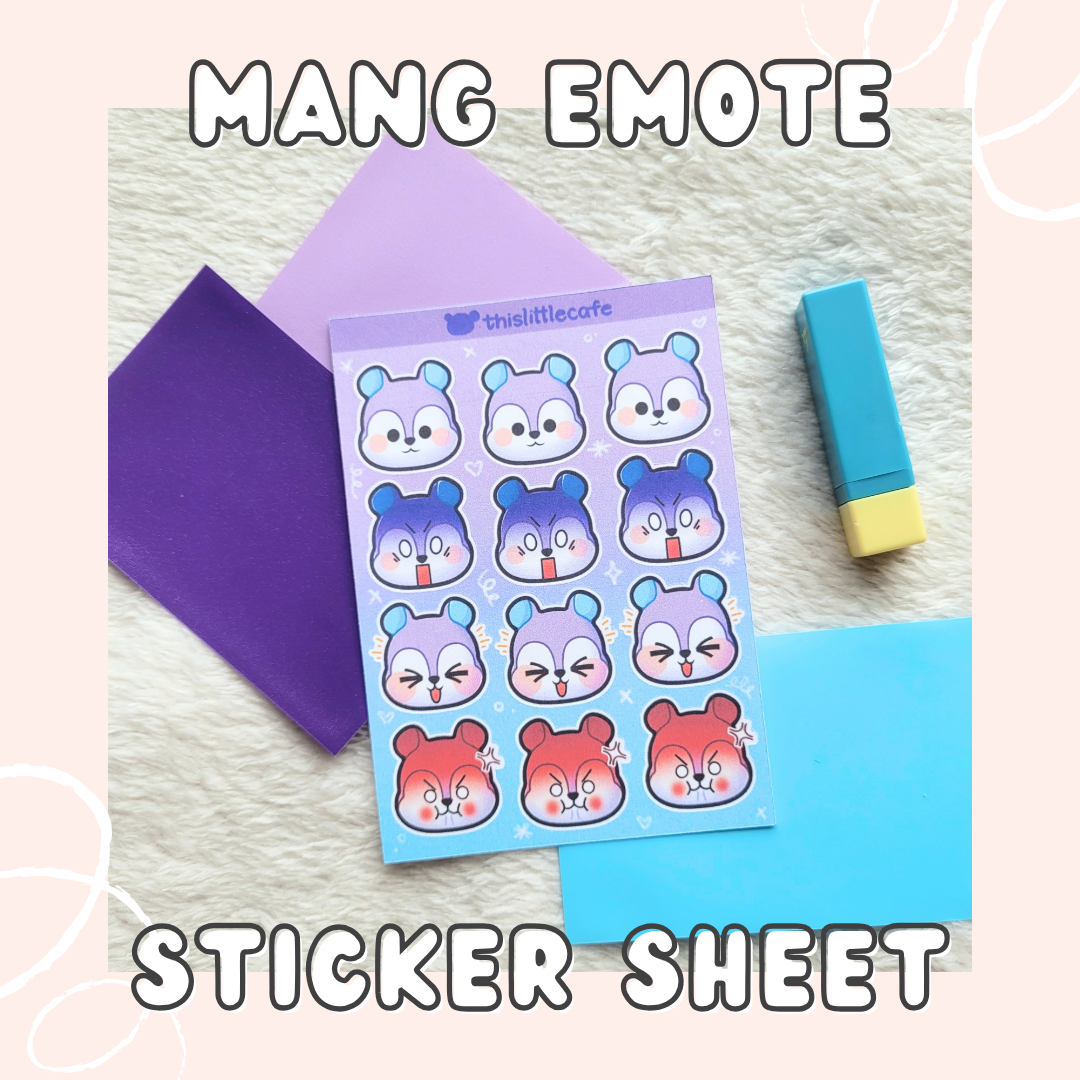 J-Hope (Mang) Sticker Sheet