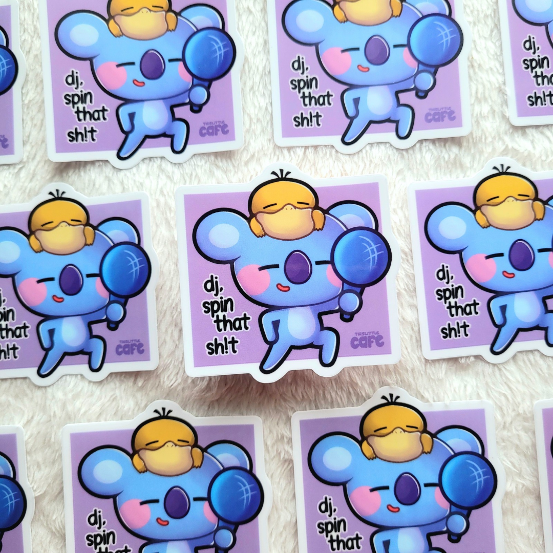 Bts Meme Clear Stickers