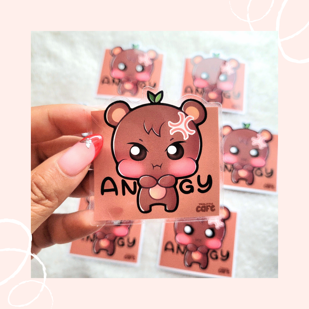 Ateez Meme Clear Stickers