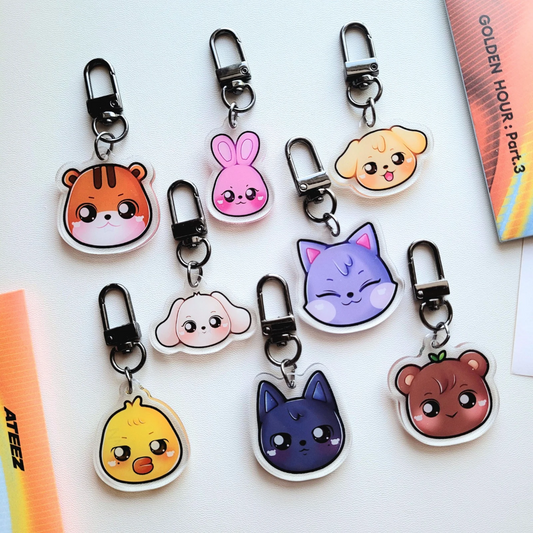 Aniteez Acrylic Keychains (Double-sided)