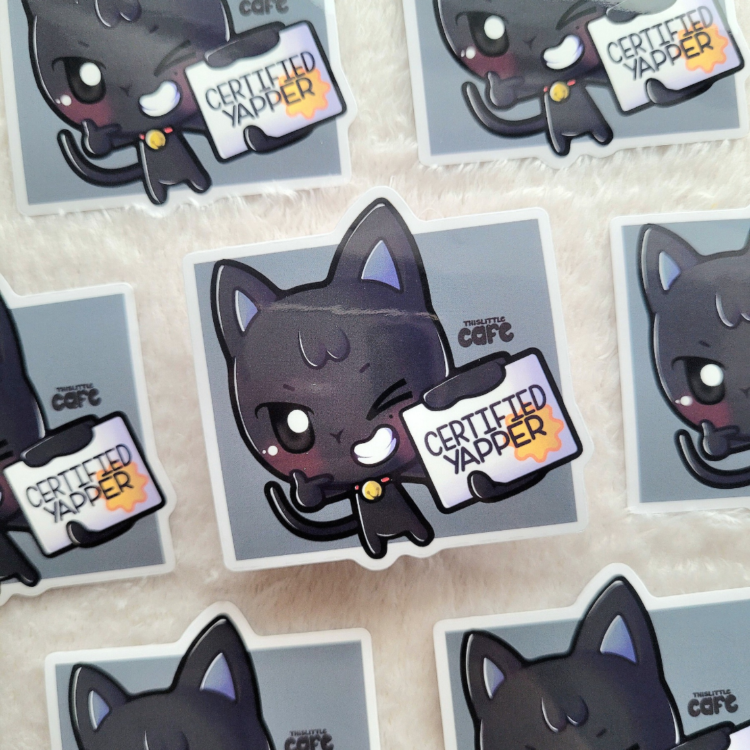 Ateez Meme Clear Stickers