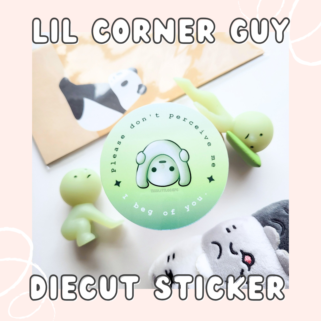'Perceived' Die Cut Sticker