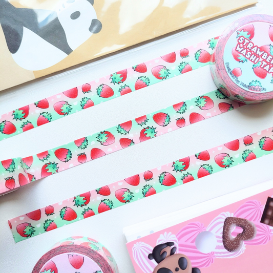 Strawberry Washi Tape