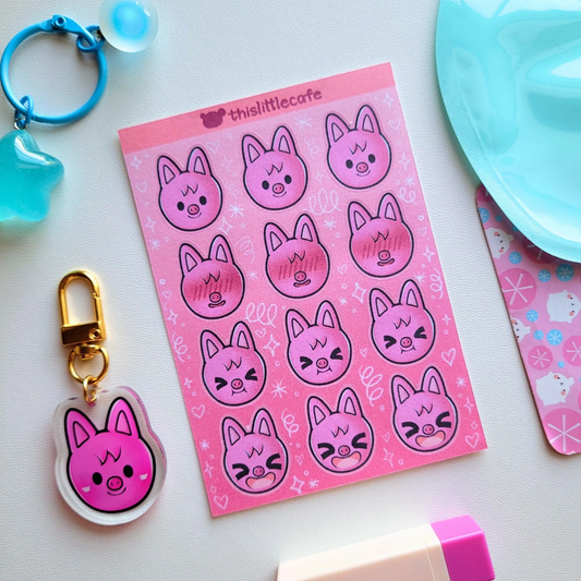 Dwaekki (Changbin) Sticker Sheet