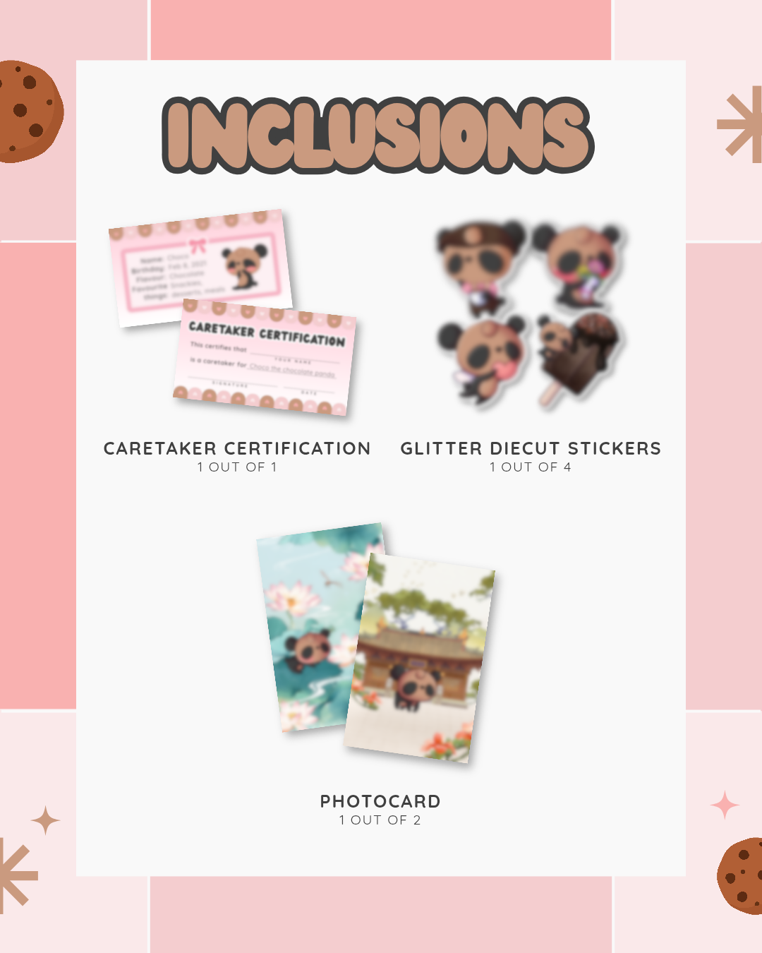 Choco Panda Plushie (PREORDER)