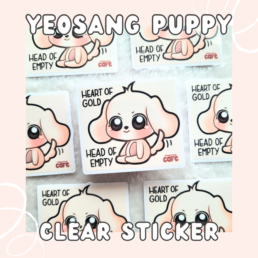 Ateez Meme Clear Stickers