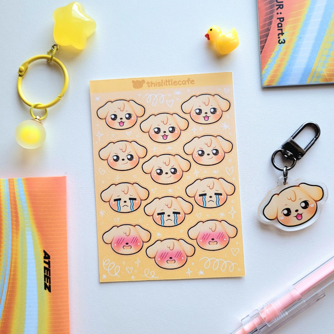 Yunho (Tyudongi) Sticker Sheet