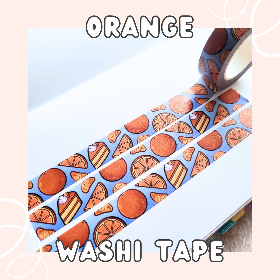 Oranges Washi Tape