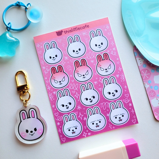 Leebit (Lee Know) Sticker Sheet