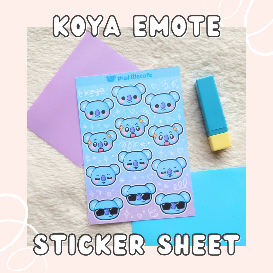 RM (Koya) Sticker Sheet