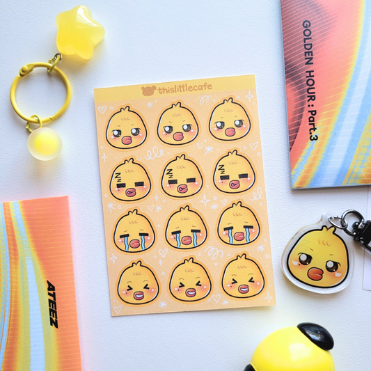 Mingi (Bbyongming) Sticker Sheet