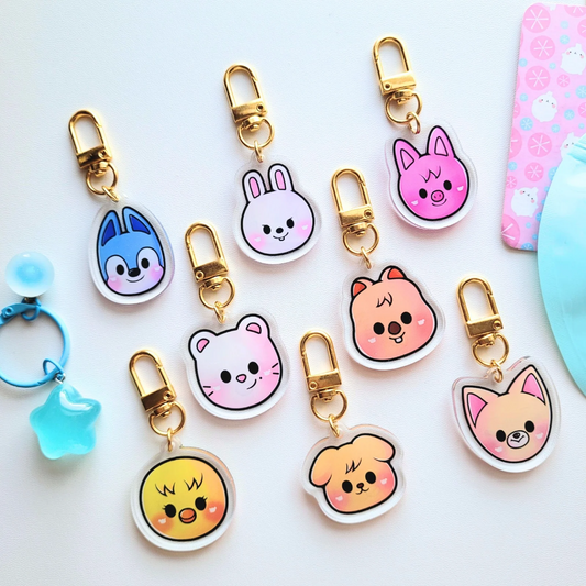 Skzoo Acrylic Keychains (Double-sided)